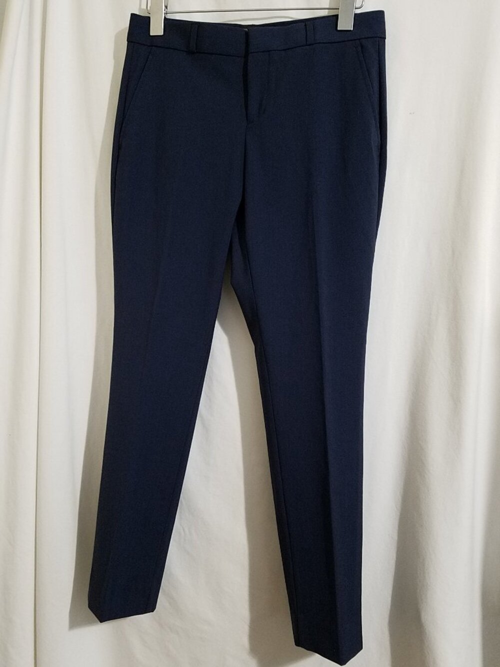 Banana Republic Dress Pants Women's 2P Navy Wool Blend Ryan